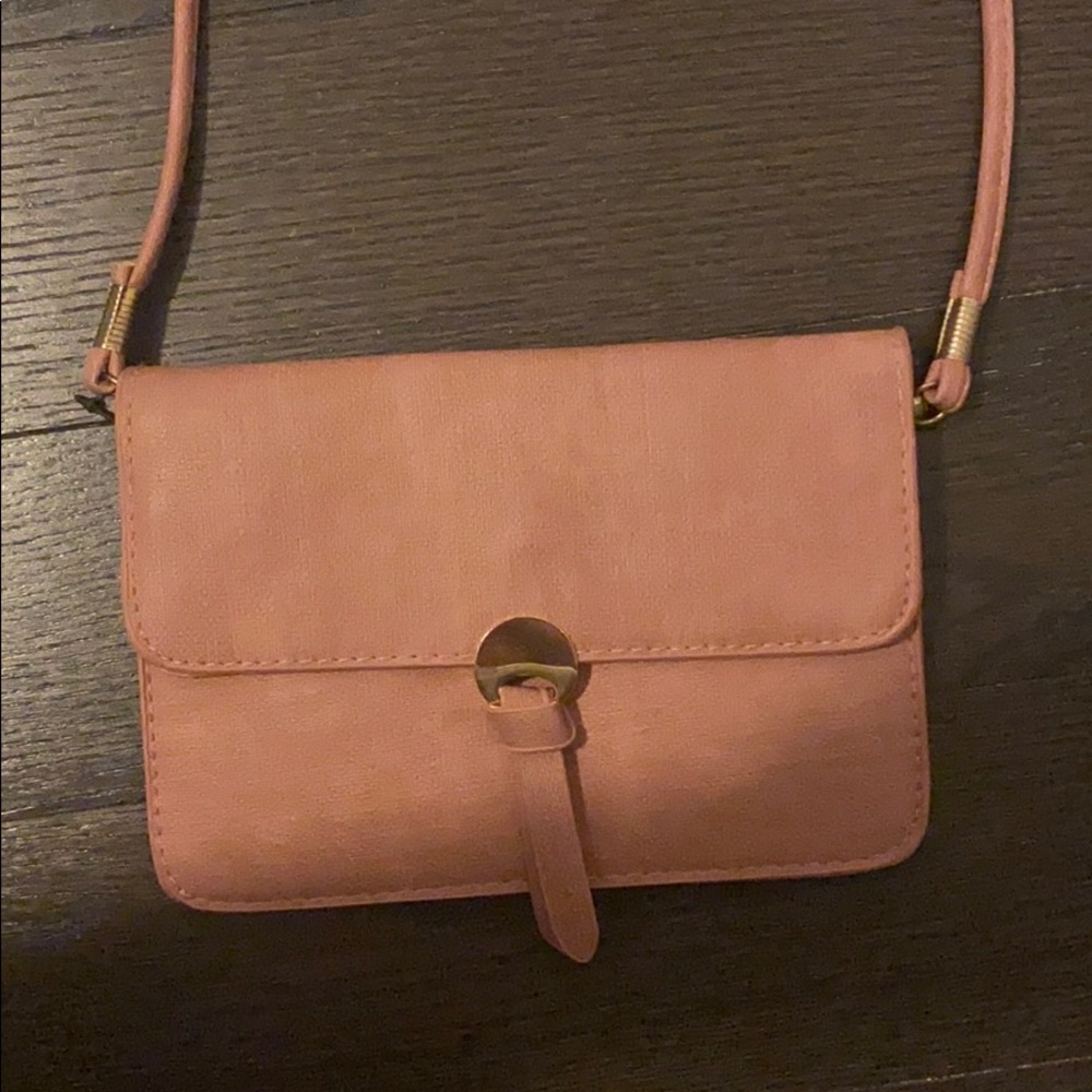 Pink purse / clutch